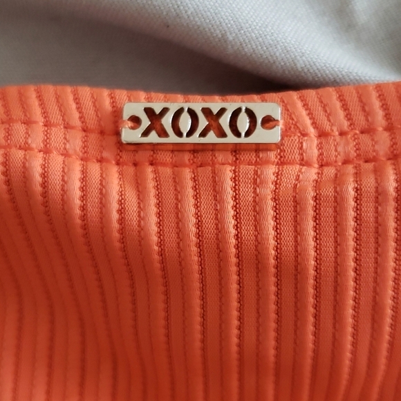 XOXO Orange Side Open Banded Swim Bottom Size M # - Picture 6 of 9